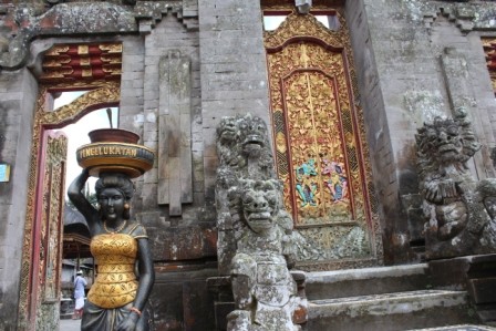 Tempel auf Bali, Indonesien, September 2013
