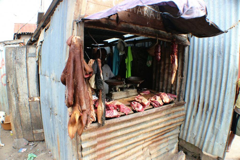 Auf dem Markt von Vohemar and er Ostkueste Madagaskars