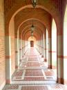 Rice University hallway
