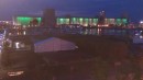 This is an evening view of the marina and the grain elevators where the Image Mill is projected.  This photo was taken from my niece Kim
