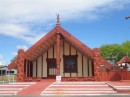 Maori meeting house in Rotorua