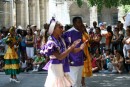 dancers in the square