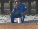 fisherman on the seawall
