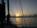 sunrise - at anchor