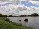 Looking along the Loire towards the Canal Bridge