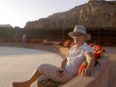 Evening chill at Wadi Rum, Jordan