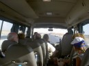On the mini bus through Syria