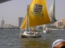 Felucca racing, the River Nile, Egypt