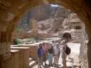 Aphitheatre in petra, Jordan