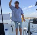 Gary catches dinner in Cascais bay!