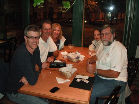 Dinner with Terry & Michelle at Mahi Mahi in Ensenada