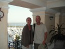 Mark & Lori from "Thor", they joined us at the private pool upstairs in the hotel at Barra