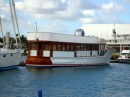 This yacht was the presidential yacht starting with Harry Truman.  It gained notoriety when JFK renamed it after his grandfather and spent time on it with his family.  Now, it has been restored by a private owner.  It