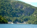 Cliff wall in Somes Sound