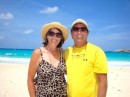 Bob and Anita at Compass Cay