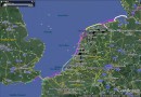 This is about getting to the Baltic for England and returning via the Kiel canal and the Dutch mast up route through the canals of Holland.