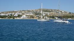 The anchorage at Paroikia on the island of Paros