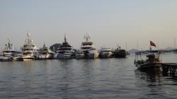 Super yacht marina at Gocek