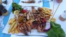 Seafood platter at Gocek