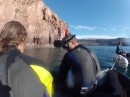 Snorkeling expedition with friends from Caleta Partida