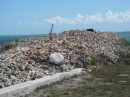 Piles upon piles of conch shells - hmmm - all those conch fritters that are eaten leave piles of remains