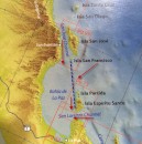Map of Bahia de La Paz