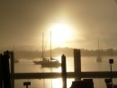 Foggy morning - day of departure Opua