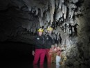 Ghostly appearance in the caves