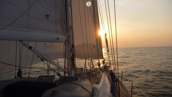 Over night sail to Lombok was a sweet soft ride