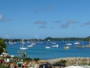 Neiafu harbour- a mix of cruisers gather here from all over the world