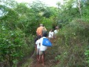 kids leading us to their school