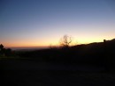 Sunset over Santa Barbara, Highway 154