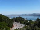 We ran up to the top of the hills above Sausalito to enjoy epic views!