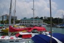 Colonial feel of Admiral Marina, what an awesome first stop in Malaysia
