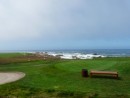 Golf course meets sea