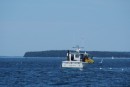 ein Hummerfischer unterwegs nach Boothbay Harbor