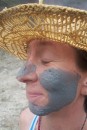 Mud in her face (Ausflug zum Boiling Lake, Dominica)