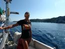 On our way up the shore of Paxos