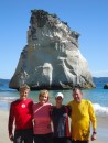 at cathedral cove