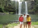 Deb, Mom and Jim at Hatea Falls