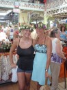 Carly and Deb at Papeete market
