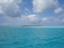 Mopelia was  a small atoll with just  afew islets around her lagoon