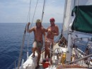Rick and Mike were the veterans of the equator crossing, the "shellbacks" who initiated Byron into the order..., 