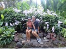 In the orchid gardens