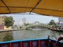 there were many bridges along the canal tour of Melaka 