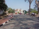 Old Melaka street scene, from our trishaw