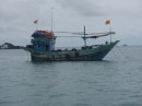Fishing boat  in Bawean
getting out of the weather like us