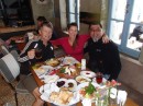 At Bono Restaurant having a "proper Turkish breakfast" with Mamut