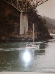 In April 1988 we sailed out Deception Pass towards Hawaii