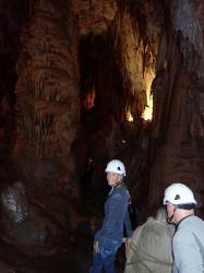 St Michaels Cave is hundreds of feet long